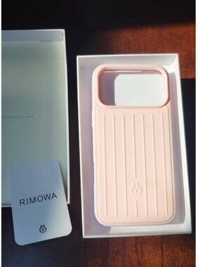 New RIMOWA Apple iPhone 17 Pro Max Pink Aluminium Phone Case